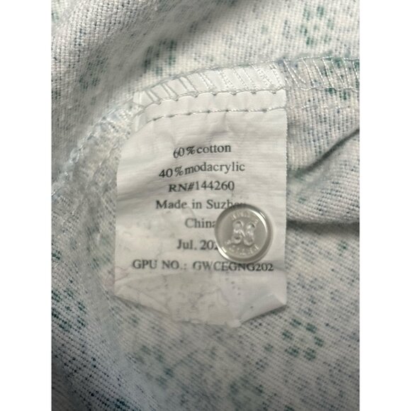 Petite Plume Floral Print Tunic Top 3/4 Sleeves Cotton Womens Size 12 - Picture 7 of 10